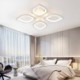 Bedroom Study Modern Simple LED Flush Mount Acrylic Petal Ceiling Light