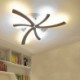 Bedroom Living Room Modern Dandelion LED Flush Mount Ceiling Light