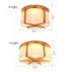 Simple Modern Glass Lamphade Ceiling Light Study Bedroom