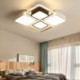 Creative Ultrabright Ceiling Light Living Room Bedroom Light Modern LED Flush Mount Geometric Lamp