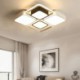 Creative Ultrabright Ceiling Light Living Room Bedroom Light Modern LED Flush Mount Geometric Lamp