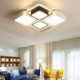 Creative Ultrabright Ceiling Light Living Room Bedroom Light Modern LED Flush Mount Geometric Lamp