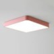 Energy Saving Ceiling Light Simlpe LED Flush Mount Thin Square Light Study Living Room Bedroom Light