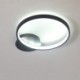 LED Flush Mount Circular Shape Ceiling Light Nordic Style Living Room Bedroom Restaurant Lamp