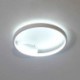 LED Flush Mount Circular Shape Ceiling Light Nordic Style Living Room Bedroom Restaurant Lamp