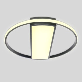 Nordic Contemporary LED Flush Mount Romantic Circular Ceiling Light Restaurant Living Room Lighting