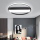 Nordic Contemporary LED Flush Mount Romantic Circular Ceiling Light Restaurant Living Room Lighting