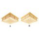 LED Ceiling Light Creative Wooden Ceiling Light Living Room Bedroom Study Lighting