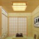 Bedroom Living Room Study Lighting Square LED Ceiling Light Wooden Simple Ceiling Light