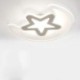 LED Flush Mount Light Bedroom Fixture Ultrathin Star Shape Kids Room Lighting