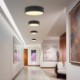 LED Ceiling Light Flush Mount Modern Simple Metal + Acrylic Baking Paint LED Ceiling Light Energy Saving