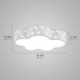 Nordic Modern LED Flush Mount Cloud Shape Bedroom Living Room Kitchen Lighting