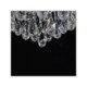 Energy Saving Crystal Ceiling Light LED Modern Contemporary Living Room Dining Room Crystal Metal Controllor included