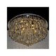 Energy Saving Crystal Ceiling Light LED Modern Contemporary Living Room Dining Room Crystal Metal Controllor included