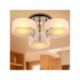 3 Light Acrylic Chandelier Modern Living (Chrome Finished)