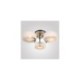 3 Light Acrylic Chandelier Modern Living (Chrome Finished)