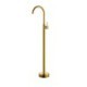 Freestanding Tub Faucet with Hand Shower in Golden