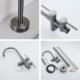 Standing Shower Faucets with Handheld Shower Floor Mount Bathtub Faucet Tub Filler