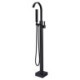 Floor Mounted Freestanding Bathtub Faucet with Hand Shower Tub Filler Faucet