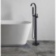 Floor Mounted Freestanding Bathtub Faucet with Hand Shower Tub Filler Faucet