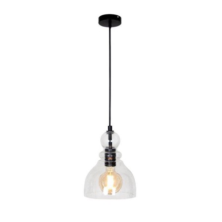 Gourd Glass Hanging Light Modern Iron Pendant Light