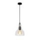 Gourd Glass Hanging Light Modern Iron Pendant Light