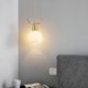 Antler Hanging Light Modern Simple Copper Pendant Light For Bedroom