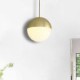 Kitchen Island Ideas Office Lamp Modern Glass Ball Pendant Light