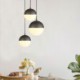 Kitchen Island Ideas Office Lamp Modern Glass Ball Pendant Light