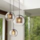 Nordic Pendant Light Round Ball Shape Lamp Dining Room Living Room Bedside Lamp Glass Home Lighting