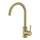 Brushed Gold Classic Brass Kitchen Sink Faucet