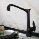 Optional 4 Colors Modern Rotatable Brass Kitchen Faucet Kitchen Sink Tap