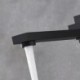 Water Spout Black Wall Mount Swivel Tub Faucet