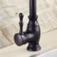 Single Handle Oil Rubbed Bronze Kitchen Sink Mixer Faucet