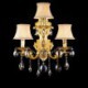 Luxurious Crystal Drop Wall Sconce Dining Room Hallway Lighting European Fashion Wall Lamp