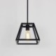 Industrial Mini Metal Ceiling Light Trapezoidal Shape Island Rustic Farmhouse Pendant Light