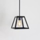 Industrial Mini Metal Ceiling Light Trapezoidal Shape Island Rustic Farmhouse Pendant Light