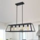 Trapezoidal Hanging Ceiling Light with Industrial Metal Pendant