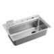 MF7848A Single Bowl Stainless Steel Kitchen Sink with Drainboard