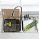 Stainless Steel Double Kitchen Sink with Drain Board