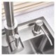 304 Stainless Steel Single Bowl Drop-In Kitchen Sink with Drainboard