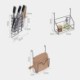 Black Stainless Steel Kitchen Rack Dish Drying Rack Storage Rack Sink Rack