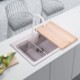 YL7648 Single Bowl Quartz Kitchen Sink Oatmeal Washing Sink