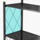 3 Layer Freestanding Foldable Kitchen Storage Rack