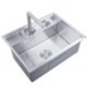 Hidden Kitchen Sink 304 Stainless Steel Invisible Kitchen Sink With Tap