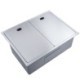 Hidden Kitchen Sink 304 Stainless Steel Invisible Kitchen Sink With Tap