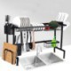 Storage Rack Dish Cup Drying Rack Multifunctional Stainless Steel Kitchen Rack