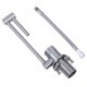 Stainless Steel Lifting Faucet Hidden Kitchen Sink With Tap