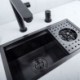 Large Handmade Sus304 Kitchen Sink With Cup Washer Multi-Function Kitchen Sink