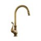 Single Hole Single Handle Antique Brushed Finish Brass Sink Faucet